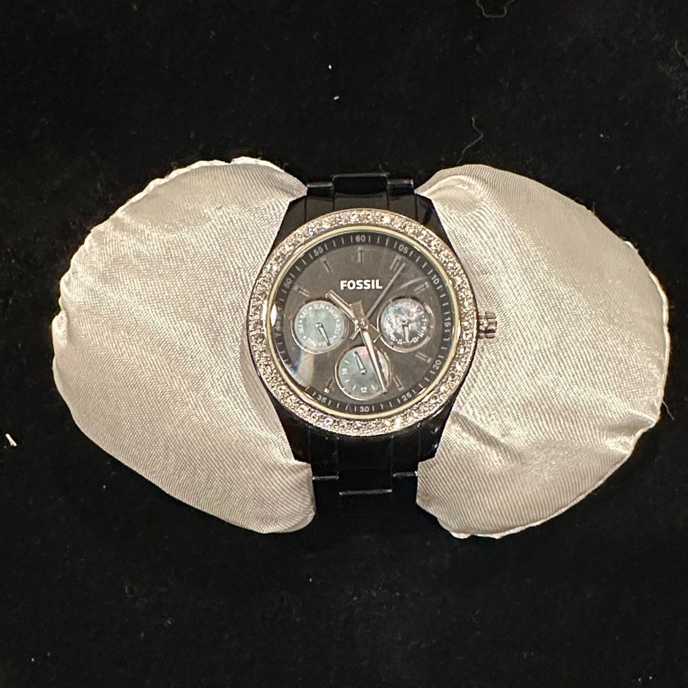 Fossil Black and Silver Women’s Watch